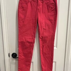 LOFT Bold Red Pants